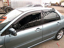 Вітровики, дефлектори вікон Mitsubishi Lancer IX 2003-2009 (Hic)