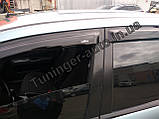 Вітровики, дефлектори вікон Mitsubishi Lancer IX 2003-2009 (Hic), фото 4