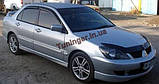 Вітровики, дефлектори вікон Mitsubishi Lancer IX 2003-2009 (Hic), фото 6