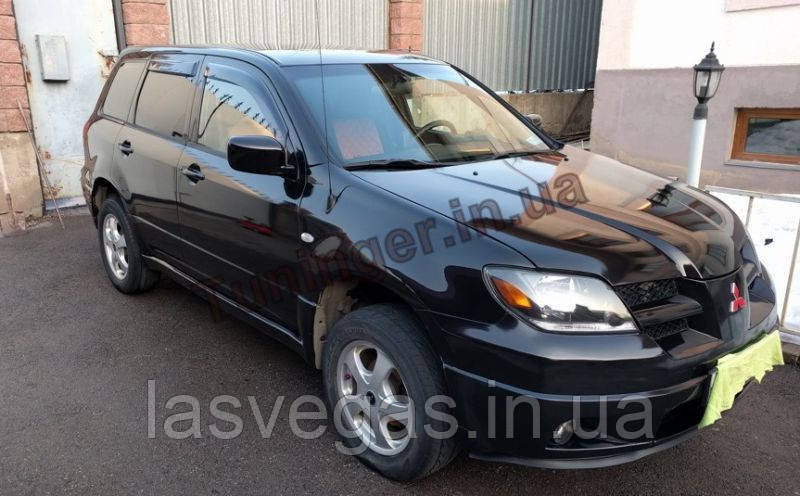 Дефлектори вікон Mitsubishi Outlander 2003-2008 (HIC/ Tайвань)