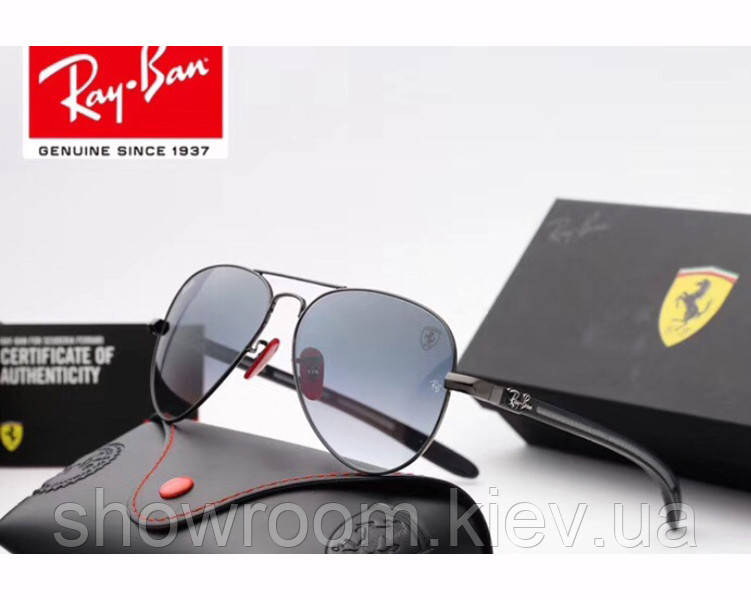 Сонцезахисні чоловічі окуляри в стилі RAY BAN 8307 (004/32) Lux