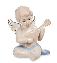 Порцелянова фігурка "Ангелочок-музикант" (Pavone) JP-14/5, фото 1