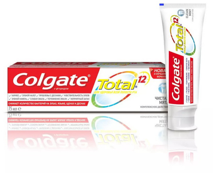 Паста "Colgate" Total Чистая мята 75 мл