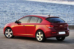 Вітровики, дефлектори вікон Chevrolet Cruze HB 2011- (Autoclover A137)