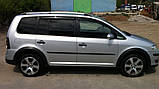 Дефлектори вікон (вітровики) Volkswagen Touran 2003-2014 (HIC/Тайван), фото 3
