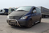 Зимова накладка на решітку радіатора Mercedes Vito 639 / Viano 2003-2009., фото 4