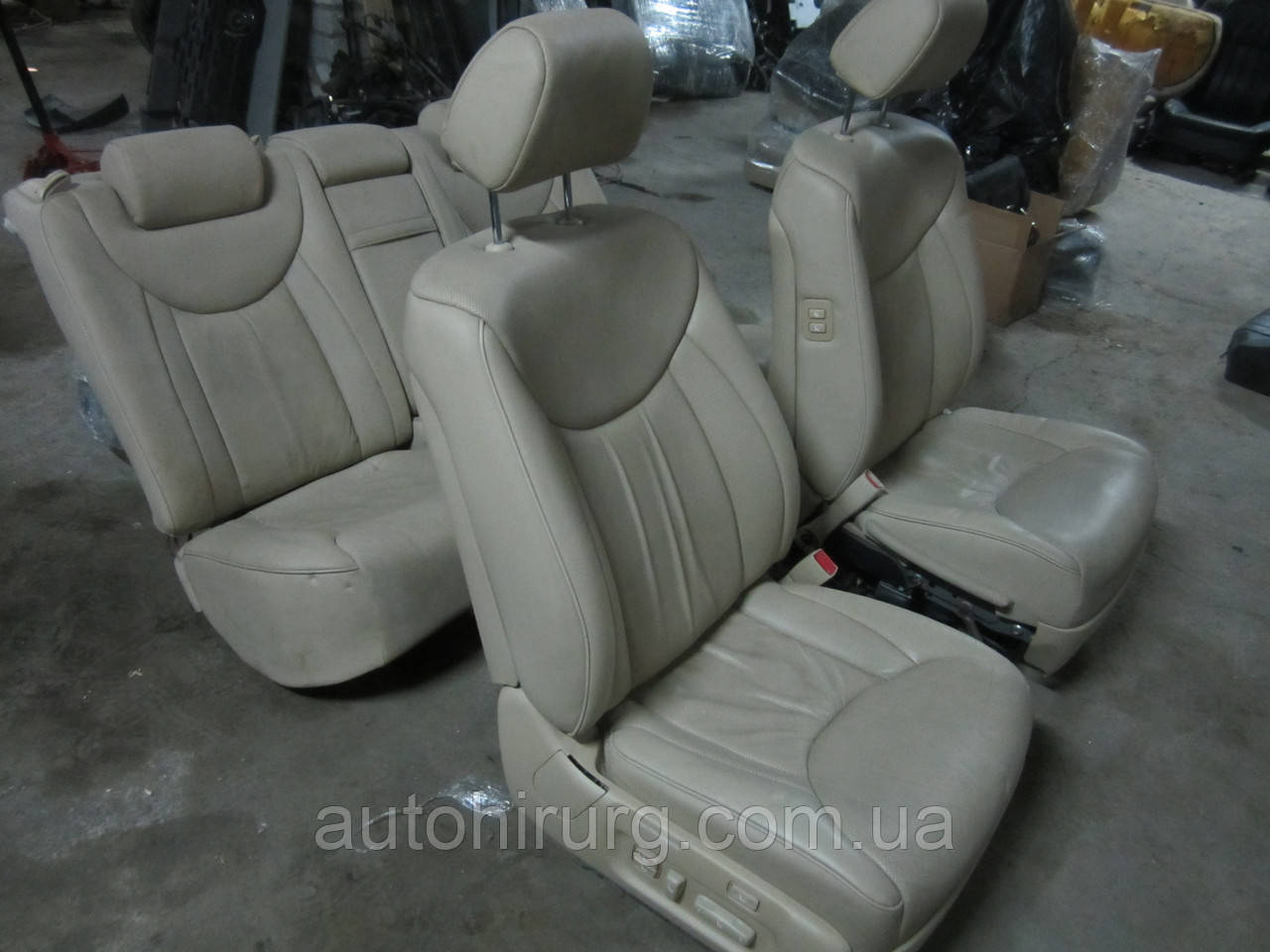 Шкіряний салон lexus ls430