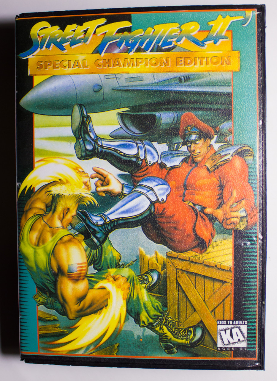 Картридж сега Street Fighter 2 (БОКС, в коробці)