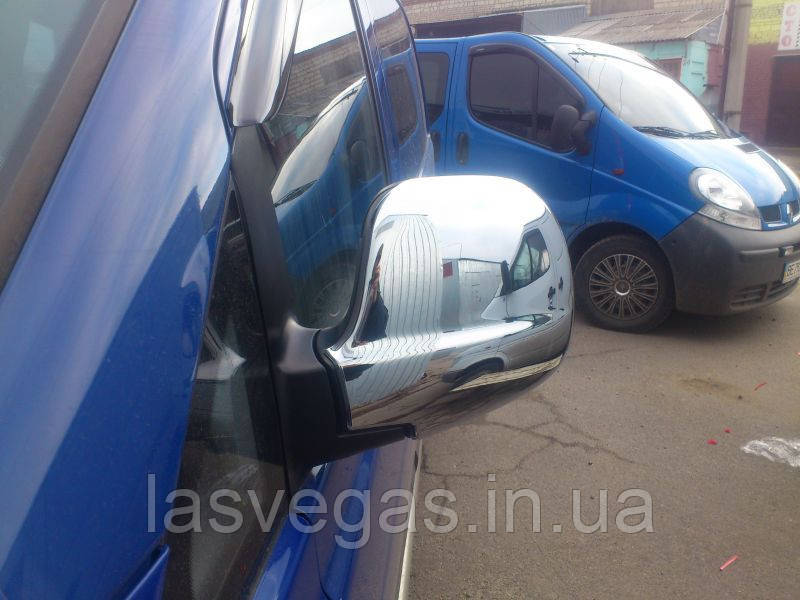 Хром-накладки на дзеркала Mercedes Vito W639 2003-2010г.