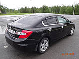 Вітровики, дефлектори вікон Honda Civic 2011 -> (HIC), фото 3