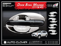 Хром накладки під ручки Kia Sorento 2009+