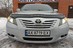 Мухобійка, дефлектор капота Toyota Camry 40 2007-2011 (Vip)