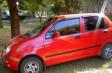 Вітровики, дефлектори вікон Chery QQ 2003-2012