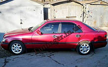 Дефлектори вікон (вітровики) Mercedes W202 1993-2000 (HIC/Тайвань)