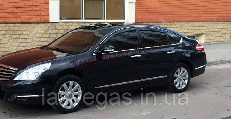 Вітровики, дефлектори вікон Nissan Teana J32 2008-2014 (Hic)