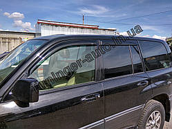 Дефлектори вікон (вітровики) Toyota Land Cruiser 100 1998-2007 (HIC/Тайван)
