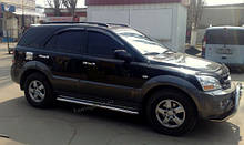 Бічні пороги (площадка) KIA Sorento 2002-2009