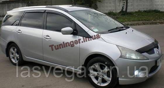 Дефлектори вікон Mitsubishi Grandis 2004-> (HIC/ Tайвань)