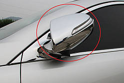 Хром накладки на дзеркала Kia Sportage 2010-2012 (Auto clover)
