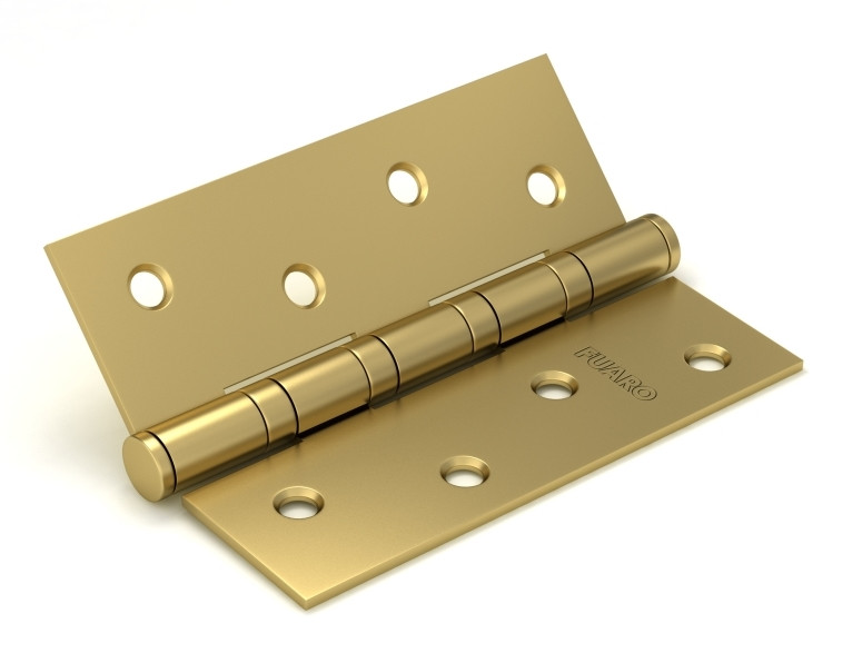 Петля універсальна Fuaro 4BB 100x75x2,5 SB матове золото (Китай)