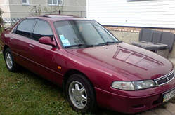 Вітровики, дефлектори вікон Mazda 626 sedan 1992-1997 (HIC)