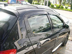 Вітровики, дефлектори вікон Peugeot 206 Hb/Sed. 1998-2008 (ANV)