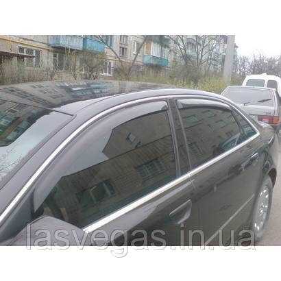 Вітровики, дефлектори вікон Audi A-8 Long 2003-2009 кузов (D3/4E) (HIC)