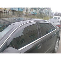 Ветровики, дефлекторы окон Audi A-8 Long 2003-2009 кузов (D3/4E) (HIC)