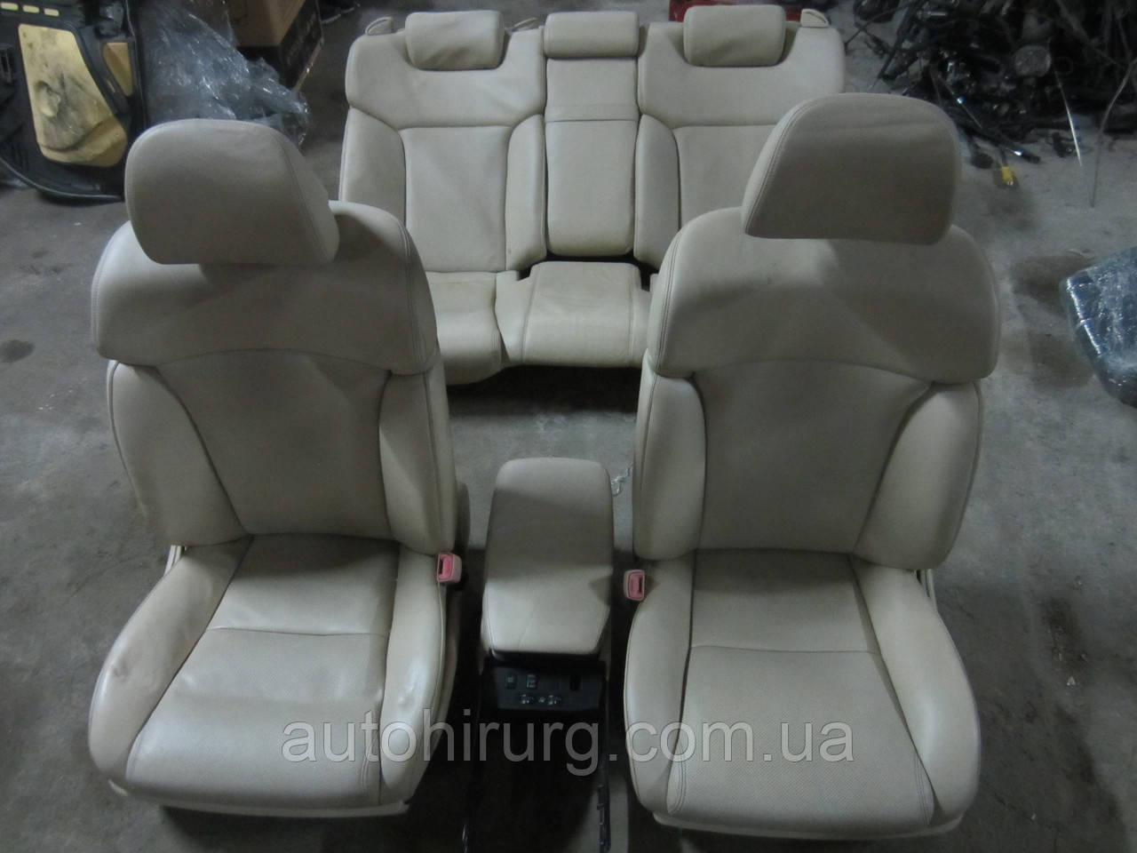 Шкіряний салон (бежевий) Lexus GS300