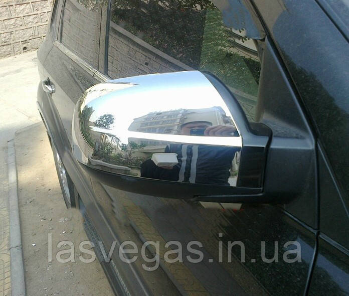 Хром накладки на дзеркала Hyundai Tucson 2004-2011 (Autoclover/Корея)