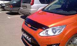 Мухобійка, дефлектор капота Ford C-max 2010-2014 (SIM)