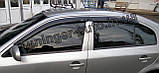 Ветровики, дефлектори вікон Skoda Octavia Tour Combi 1997-2010 г. (Hic), фото 2