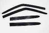 Дефлектори вікон (вітровики) Nissan Juke 2010-2022 (Autoclover/Корея), фото 7