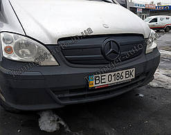 Зимова накладка на решітку радіатора Mercedes Vito 639 / Viano 2010-2014гг. (FLY)