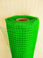 Сітка "Пташка" захисна рулон 1х100 м, комірка 12х14 мм. (Зелена, чорна) Клевер