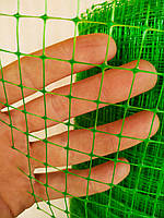 Сітка "Пташка" захисна 1.5х50м. Змотана з рулону (в упаковці) осередок 12х14 мм (зелена, чорна). Конюшина
