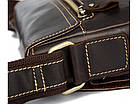 Коричневий шкіряний месенджер Bexhill, фото 4
