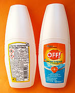 Офф OFF! Аква-спрей 100 мл, фото 3