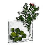 Ваза кришталева Mist S 21 см Nude Glass, фото 4