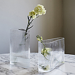 Ваза кришталева Mist S 21 см Nude Glass, фото 5