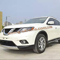 Передняя и задняя накладки V4 на Nissan X-trail T32 2006+ 2014+ гг