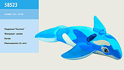 Плотик INTEX Касатка 152х114 см від 3 років