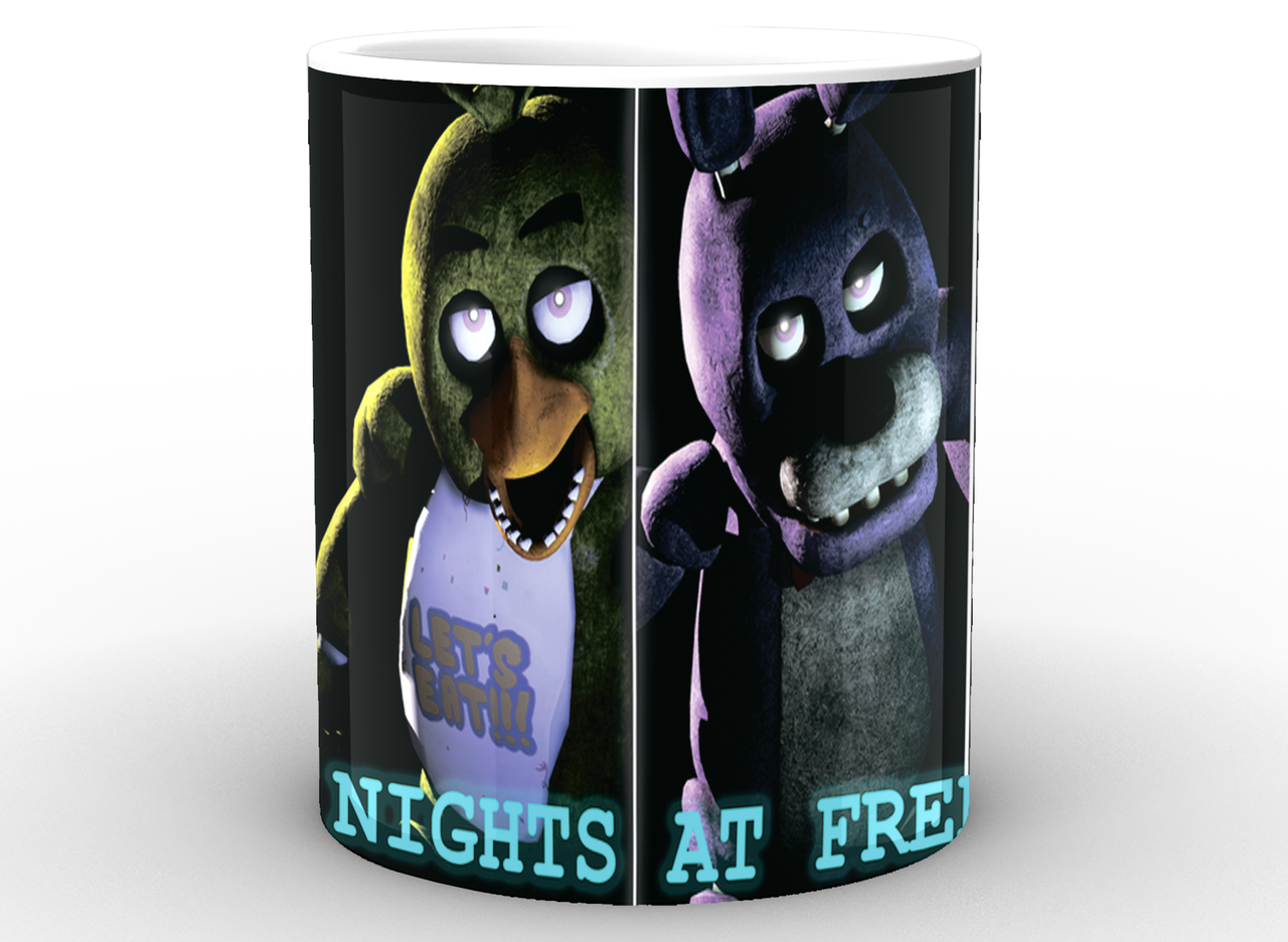 Кухоль Five Nights At Freddys П'ять ночей з Фредді постер FN.02.008.384