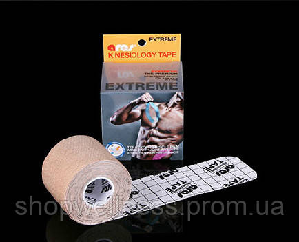 Кінезіотейп ARES TAPE EXTREME 5 м, золотистий