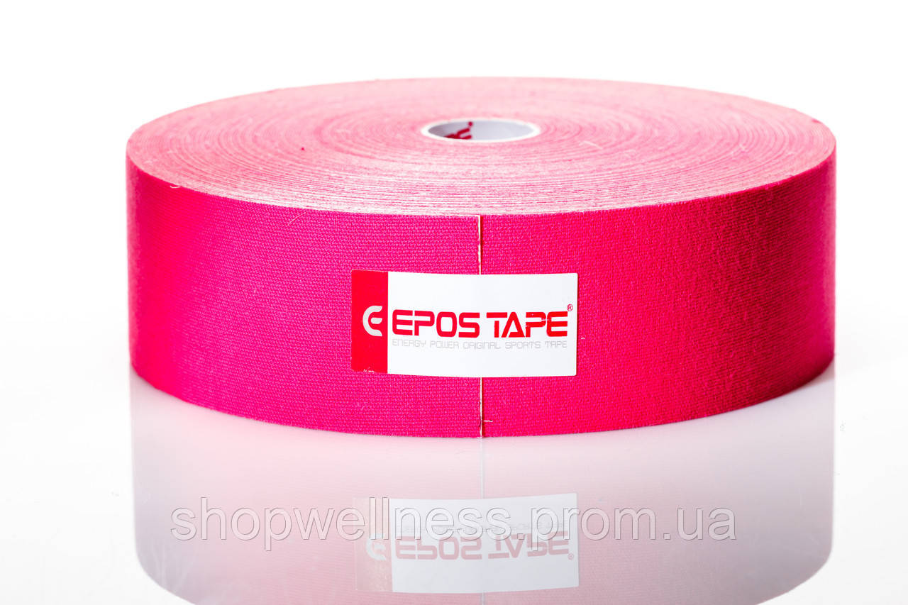 Кінезіотейп EPOS TAPE 31,5м, рожевий