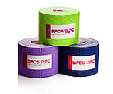 Кінезіотейп EPOS RAYON TAPE 5 м, салатовий, фото 3