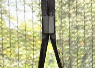 Москитная сетка на дверь Magnetic Mesh - надежная защита от насекомых - фото 4 - id-p93338360