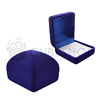 Футляр для кілець/серег "Класика No4" синій