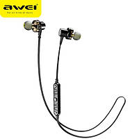 Вакуумні Bluetooth-навушники Awei X660BL Black