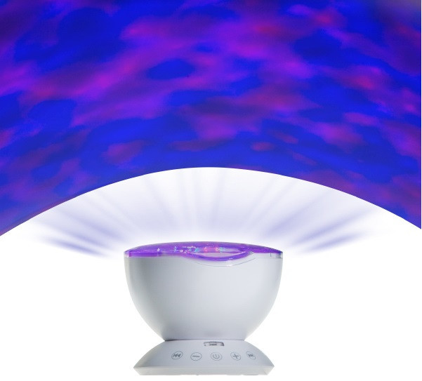 Музичний нічник проєктор "Хвиля Океану"